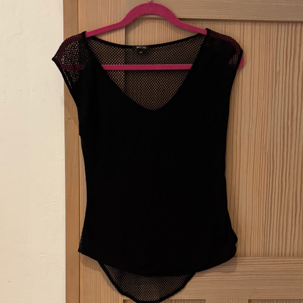 Michi Top with Mesh Back